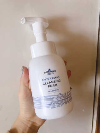 솔테라피 솔티 크리미 클렌징폼 300ml — 5점을 준 리뷰어가 2019년 4월 올린 사용 사진