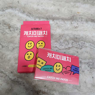 캐치미패치 트러블 스팟패치 — 5점을 준 리뷰어가 2019년 12월 올린 사용 사진