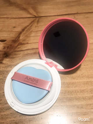아미니 아쿠아 프로텍터 선쿠션 — 5점을 준 리뷰어가 2019년 6월 올린 사용 사진