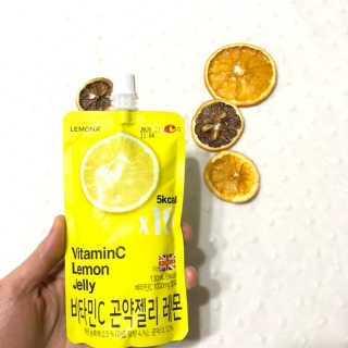 푸드마스터그룹 레모나 비타민C 곤약젤리 2종 — 4점을 준 리뷰어가 2019년 4월 올린 사용 사진