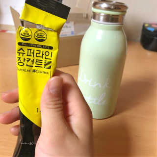 루이스킴 다이어트+장건강 슈퍼라인 장컨트롤 — 5점을 준 리뷰어가 2018년 8월 올린 사용 사진