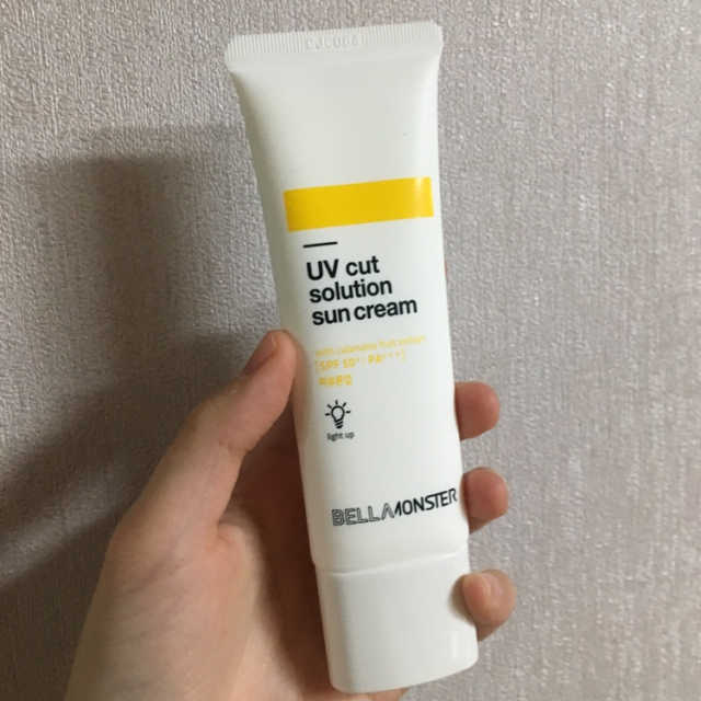 벨라몬스터 유브이 컷 솔루션 깔라만시선크림 리뷰 사진