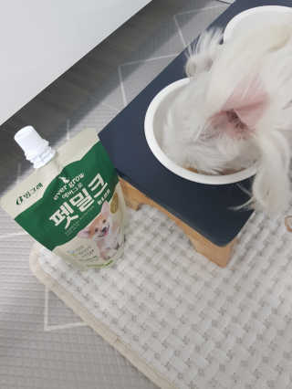 [빙그레] 에버그로 생유산균 1봉（10포입）+펫밀크2팩 — 5점을 준 리뷰어가 2019년 3월 올린 사용 사진