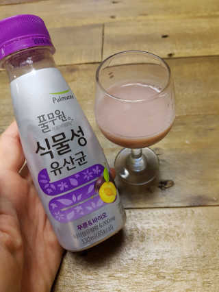 풀무원 식물성유산균 레드앤오메가 + 푸룬앤바이오 — 5점을 준 리뷰어가 2018년 11월 올린 사용 사진