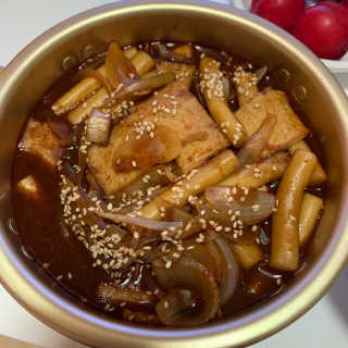 추억의 국민학교 떡볶이 시그니처국떡 + 추억의국떡 3종 — 5점을 준 리뷰어가 2019년 7월 올린 사용 사진