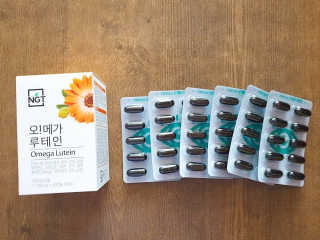 네츄럴굿띵스 오!메가루테인 60일분 — 5점을 준 리뷰어가 2019년 2월 올린 사용 사진