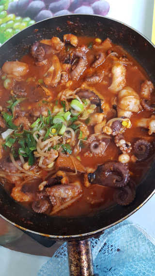 맵꾸미 쭈꾸미볶음 450g — 5점을 준 리뷰어가 2019년 10월 올린 사용 사진