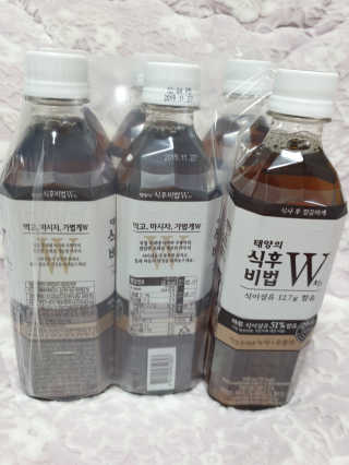 태양의 식후비법 W차 스페셜세트 — 5점을 준 리뷰어가 2019년 6월 올린 사용 사진