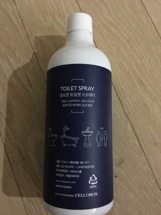 셀로몬 토일렛 스프레이 500ml — 5점을 준 리뷰어가 2018년 5월 올린 사용 사진