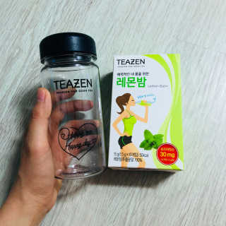 티젠 레몬밤 + 마이보틀 — 4.67점을 준 리뷰어가 2018년 7월 올린 사용 사진