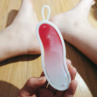 유어비 부탁해 발 부탁해 발 글라스 풋 파일 — 5점을 준 리뷰어가 2019년 4월 올린 사용 사진