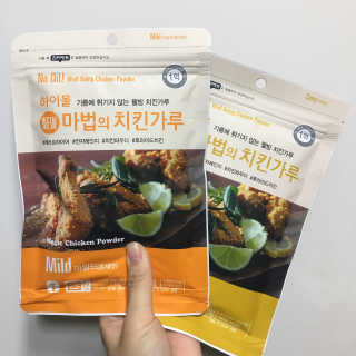 MCP 하이몰 마법의치킨가루2봉랜덤 + 코코넛허니버터2봉 — 5점을 준 리뷰어가 2020년 3월 올린 사용 사진