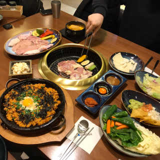 [닭익는마을 목동점] 전골세트2인 or 모듬구이세트2인 — 5점을 준 리뷰어가 2019년 12월 올린 사용 사진