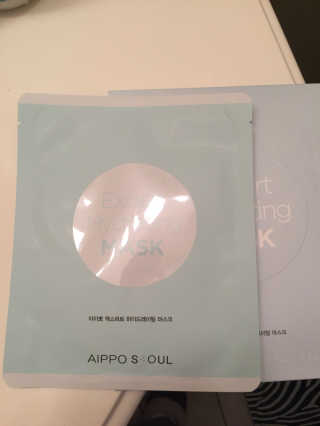 아이뽀 모든 피부 타입을위한 AIPPO Expert Hydrating Mask — 5점을 준 리뷰어가 2018년 3월 올린 사용 사진