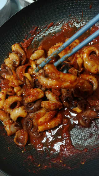 맵꾸미 쭈꾸미볶음 450g — 5점을 준 리뷰어가 2019년 8월 올린 사용 사진