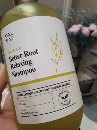 달리프 클로렐라 베러 루트 릴렉싱 샴푸 500ml — 5점을 준 리뷰어가 2020년 2월 올린 사용 사진