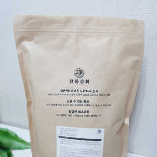 [강동상회]  7곡미숫가루 / 검정미숫가루 — 5점을 준 리뷰어가 2020년 3월 올린 사용 사진