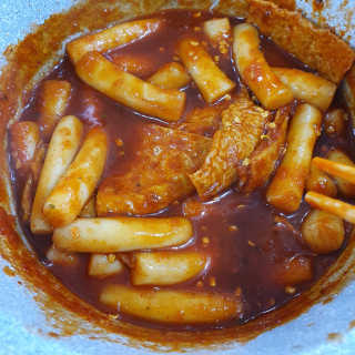 화곡미담 옛날 떡볶이 — 5점을 준 리뷰어가 2020년 3월 올린 사용 사진