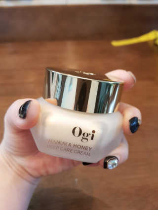 오지아이 마누카 허니 딥 케어 크림 50ml — 5점을 준 리뷰어가 2020년 1월 올린 사용 사진