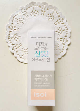 아이소이 피지가 도망가는, 산뜻! 에센스 로션 — 4.17점을 준 리뷰어가 2017년 8월 올린 사용 사진