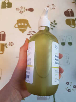 달리프 클로렐라 베러 루트 릴렉싱 샴푸 500ml — 4.5점을 준 리뷰어가 2020년 2월 올린 사용 사진
