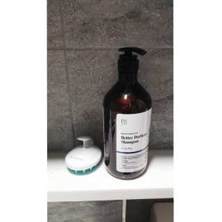 달리프 베러 퍼퓸 샴푸 1000ml 레이니데이 or 일랑로즈 — 5점을 준 리뷰어가 2018년 9월 올린 사용 사진