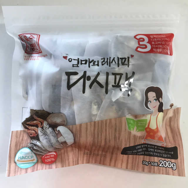 육수명인 엄마의 레시피 다시팩 3번 리뷰 사진