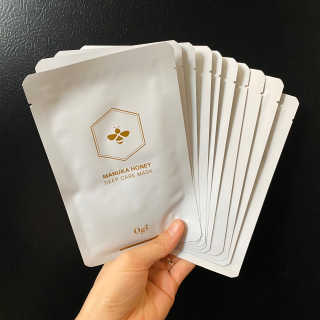 오지아이 마누카 허니 딥 케어 마스크 25ml X 10pcs — 4점을 준 리뷰어가 2020년 1월 올린 사용 사진