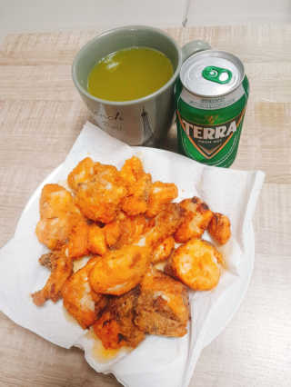 MCP 하이몰 마법의치킨가루2봉랜덤 + 코코넛허니버터2봉 — 5점을 준 리뷰어가 2020년 3월 올린 사용 사진