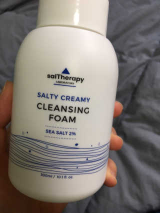 솔테라피 솔티 크리미 클렌징폼 300ml — 4점을 준 리뷰어가 2019년 4월 올린 사용 사진