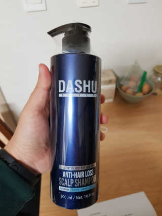 다슈코리아 다슈 데일리 단백질 한방 두피 골드 샴푸 500ml — 4점을 준 리뷰어가 2020년 3월 올린 사용 사진