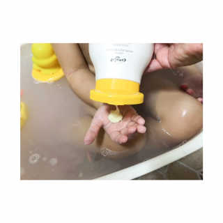 꼬모조이 뽀득뽀득 콩순이 탑투토 워시 — 5점을 준 리뷰어가 2019년 10월 올린 사용 사진