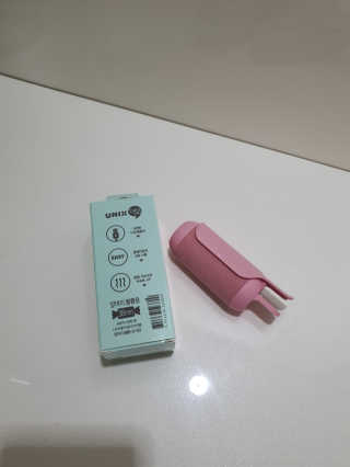 유닉스 USB 충전식 헤어롤 슈가핀 38mm — 1점을 준 리뷰어가 2020년 3월 올린 사용 사진