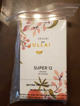 쥴라이Jullai 슈퍼 12 바운스 오일 인 마스크 — 5점을 준 리뷰어가 2019년 7월 올린 사용 사진