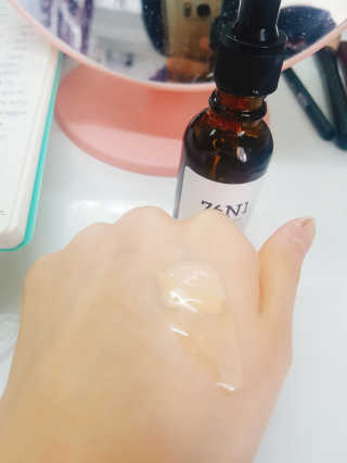76N1 내 피부데이터로 만든, 나만의 페이스오일 — 5점을 준 리뷰어가 2018년 4월 올린 사용 사진