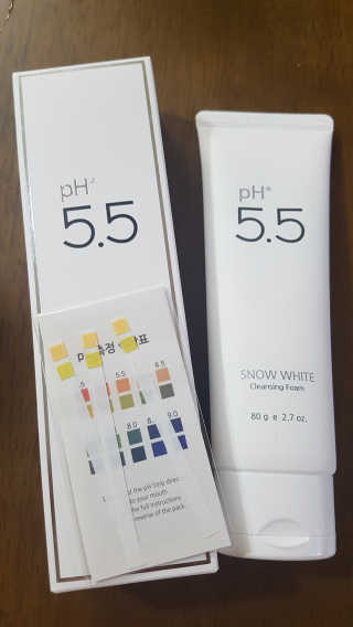 포므시 스노우화이트클렌징폼pH5.5 — 5점을 준 리뷰어가 2019년 9월 올린 사용 사진