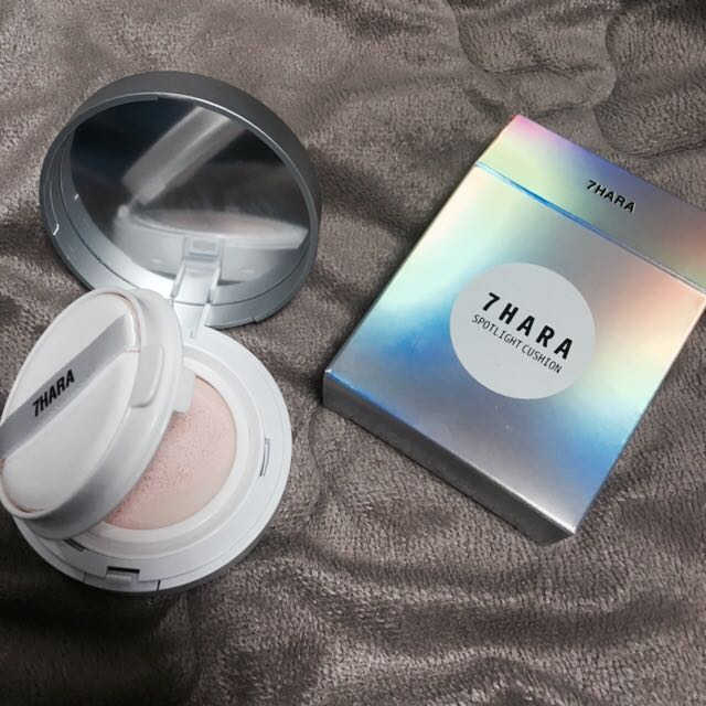7HARA 스포트라이트 톤업쿠션 리뷰 사진