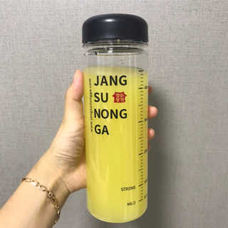 장수농가 리얼깔라만시 원샷 50ml 10팩+보틀 — 5점을 준 리뷰어가 2019년 5월 올린 사용 사진