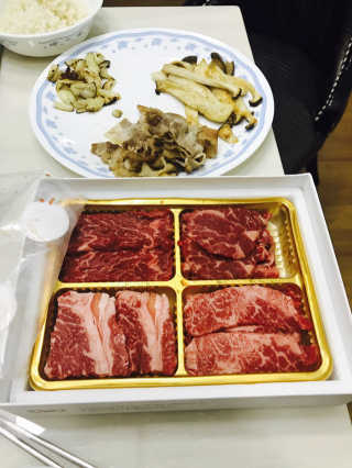 한우박스 클래식 — 5점을 준 리뷰어가 2017년 5월 올린 사용 사진
