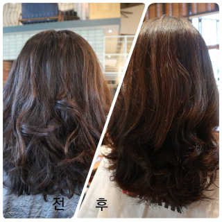 id HAIR 원마운트점 [아이디헤어원마운트점]-펌앤컷 — 5점을 준 리뷰어가 2018년 9월 올린 사용 사진