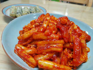 화곡미담 옛날 떡볶이 — 5점을 준 리뷰어가 2020년 2월 올린 사용 사진