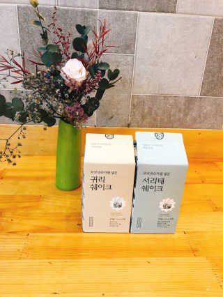 착한습관 귀리쉐이크와 서리태쉐이크 — 5점을 준 리뷰어가 2018년 8월 올린 사용 사진