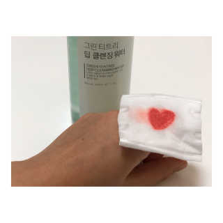 (주)에네스티 그린 티트리 딥 클렌징 워터 300ml — 4점을 준 리뷰어가 2019년 11월 올린 사용 사진