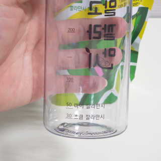 [바로푸드] 레알깔라만시1팩 + 맛깔라5팩 + 보틀1병 — 5점을 준 리뷰어가 2019년 7월 올린 사용 사진