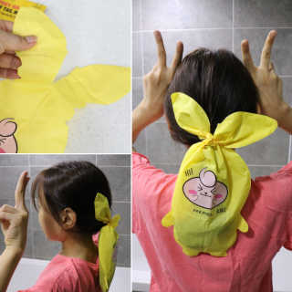 리피엘 허니래빗 헤어테일마스크 — 5점을 준 리뷰어가 2018년 9월 올린 사용 사진