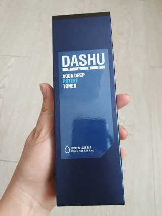다슈코리아 다슈 맨즈 아쿠아 딥 포텐 토너 153ml — 5점을 준 리뷰어가 2019년 6월 올린 사용 사진