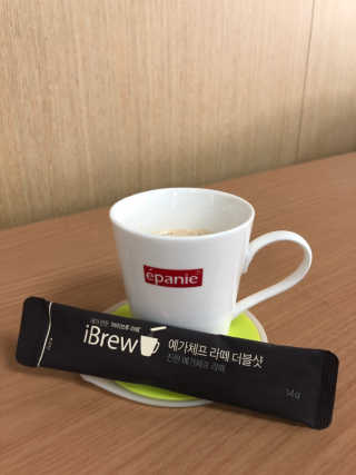 한국맥널티 아이브루 라떼 10T 3종 — 4.5점을 준 리뷰어가 2019년 10월 올린 사용 사진