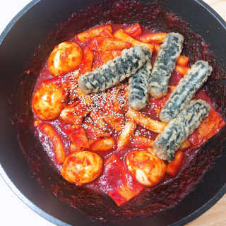 화곡미담 옛날 떡볶이 — 4.5점을 준 리뷰어가 2020년 4월 올린 사용 사진