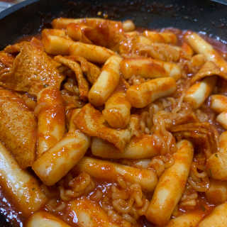 화곡미담 옛날 떡볶이 — 5점을 준 리뷰어가 2020년 3월 올린 사용 사진