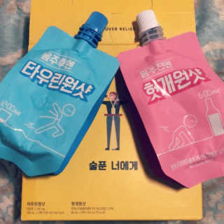 천호식품 숙취해서 헛개원샷, 타우린원샷 술푼너에게 — 5점을 준 리뷰어가 2017년 12월 올린 사용 사진